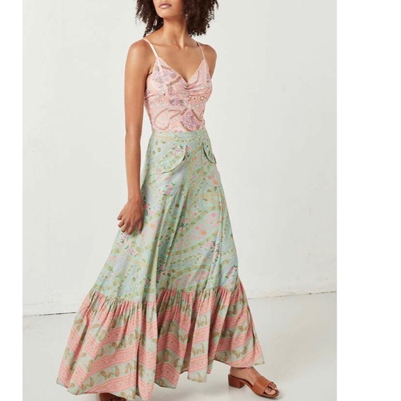 Spell City Lights Maxi Skirt Small - Picture 3 of 9